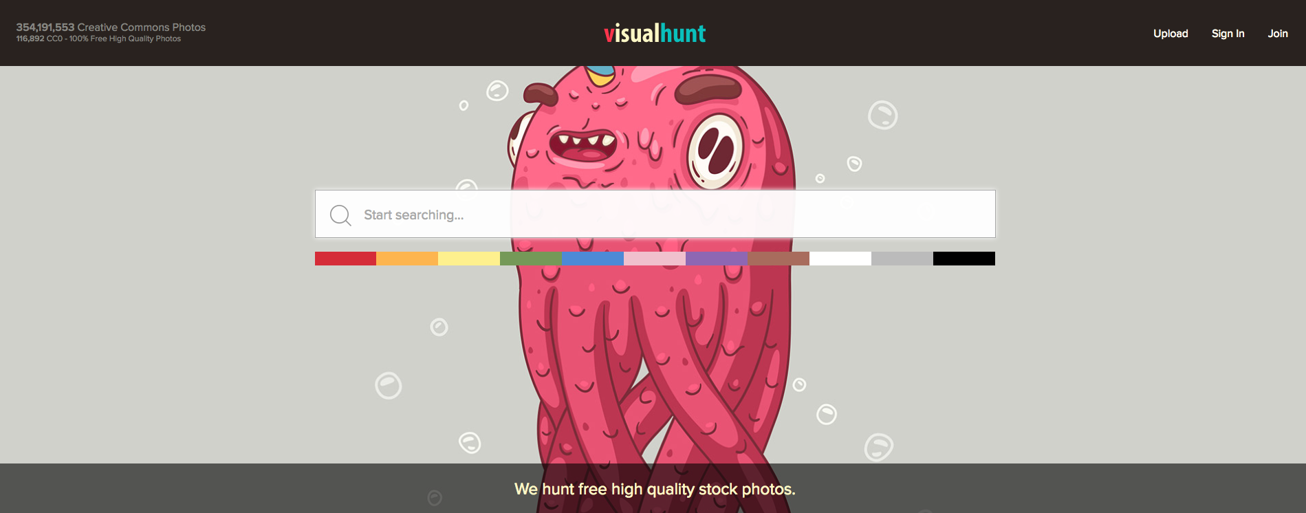 visual hunt
