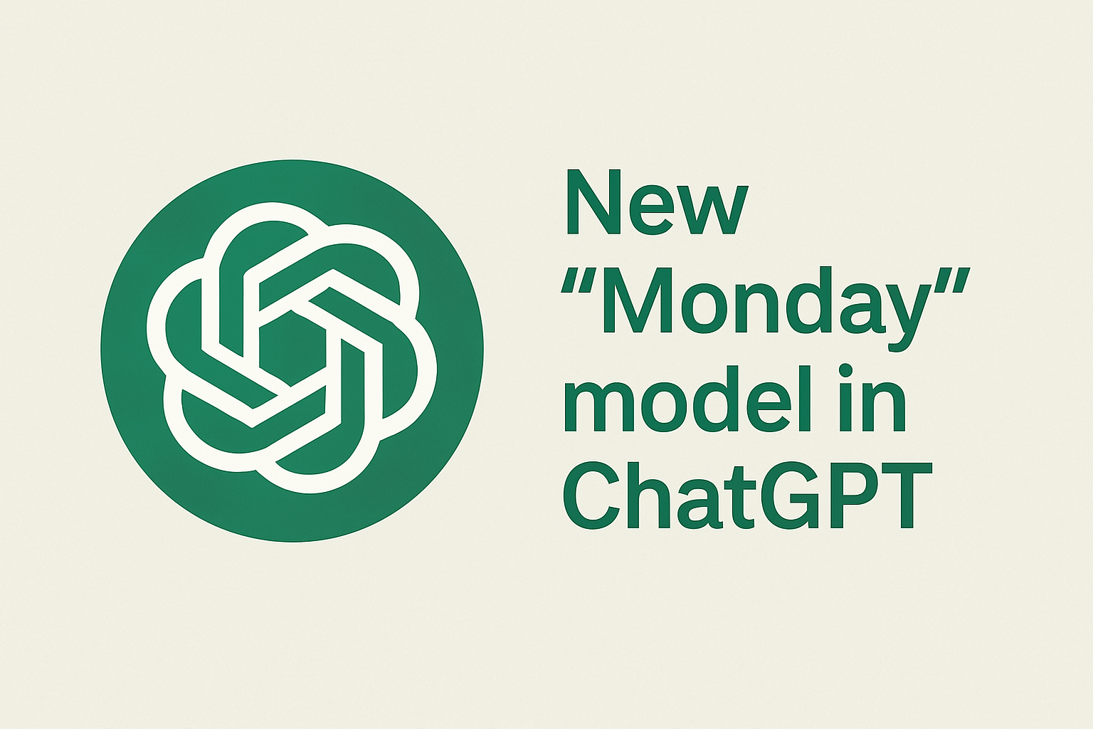 不是每個AI都想討好你：介紹Monday，ChatGPT界的毒舌幫手