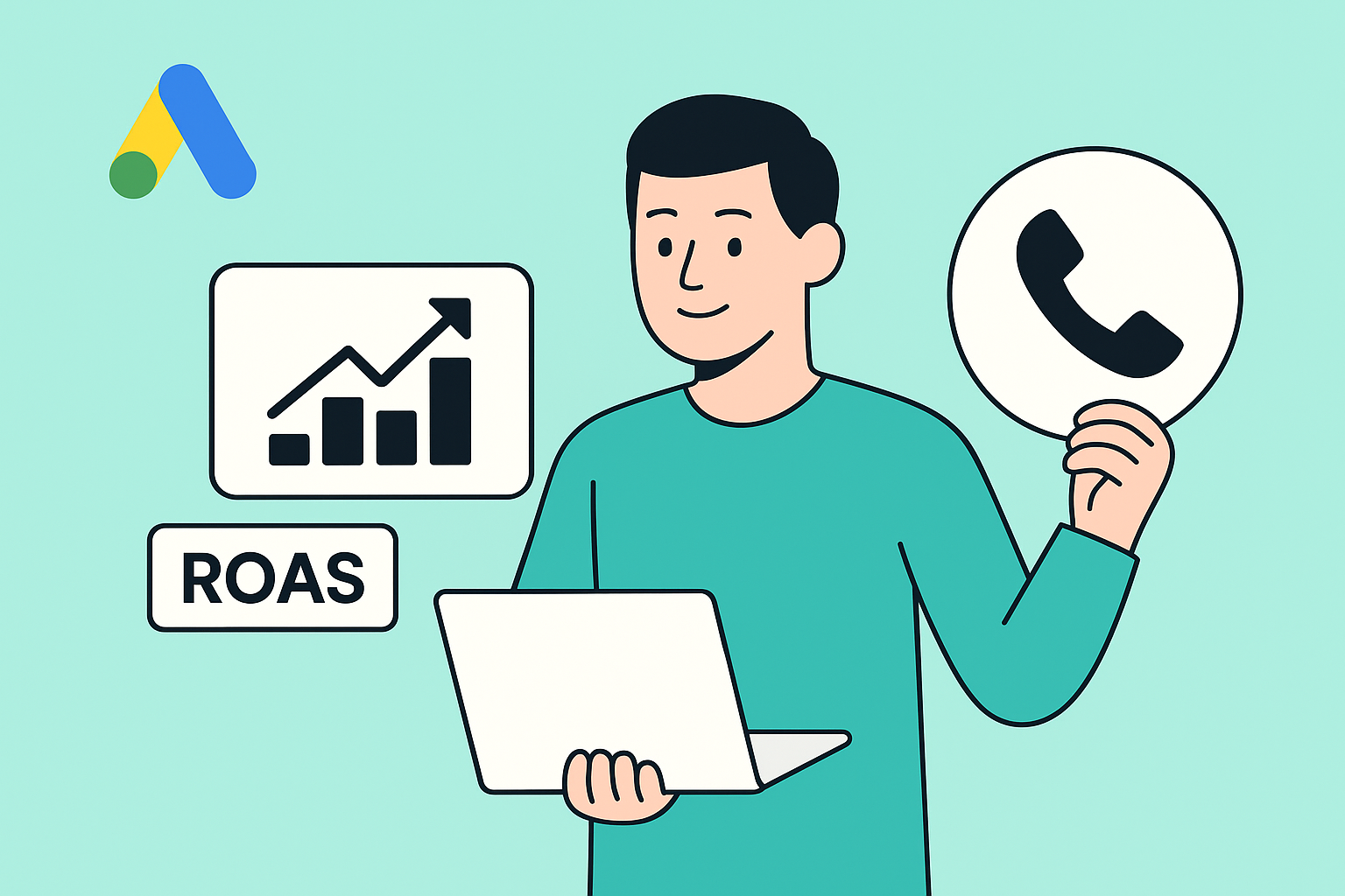 Google Ads 廣告策略實戰：用目標 ROAS 與轉換價值，讓好客人翻倍上門