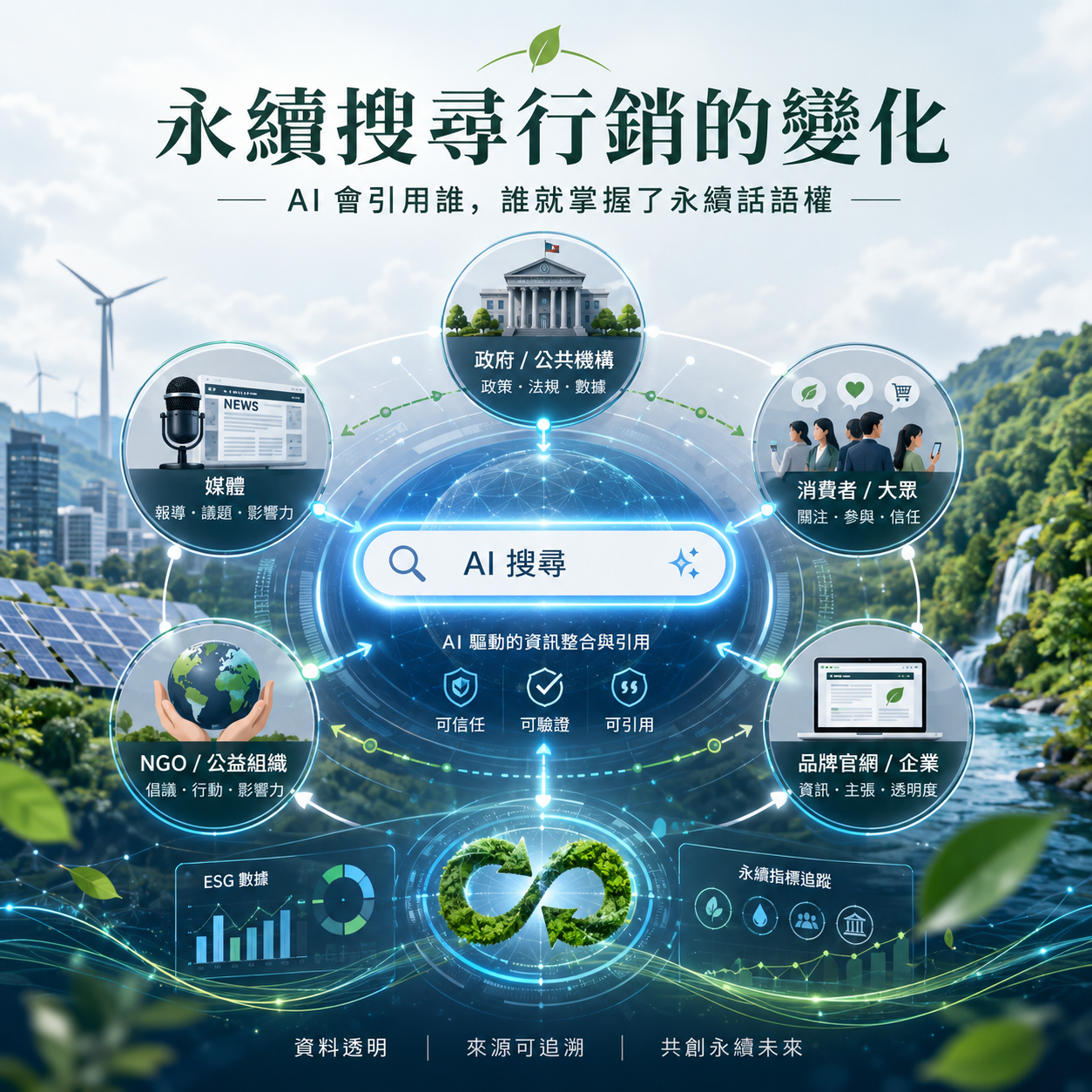 永續搜尋行銷的變化：AI 會引用誰，誰就掌握了永續話語權
