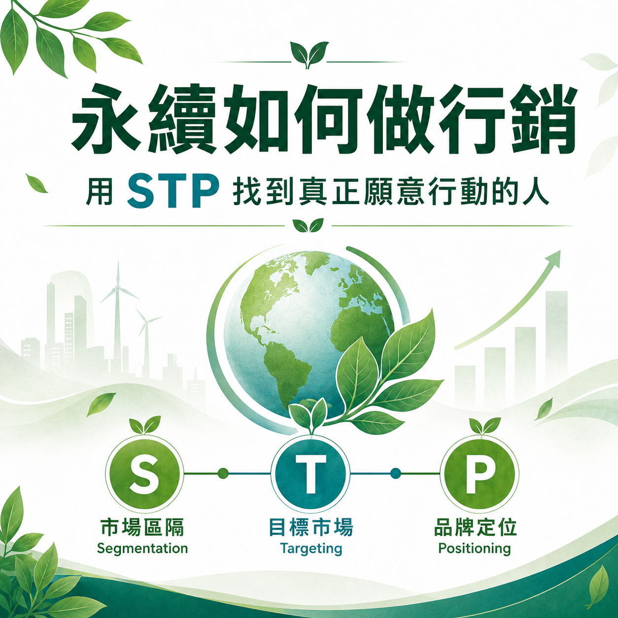 永續如何做行銷：用 STP 找到真正願意行動的人